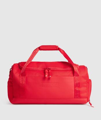 Plecaki Damskie Gymshark Small Everyday Holdall Czerwone | PL 2041AHK